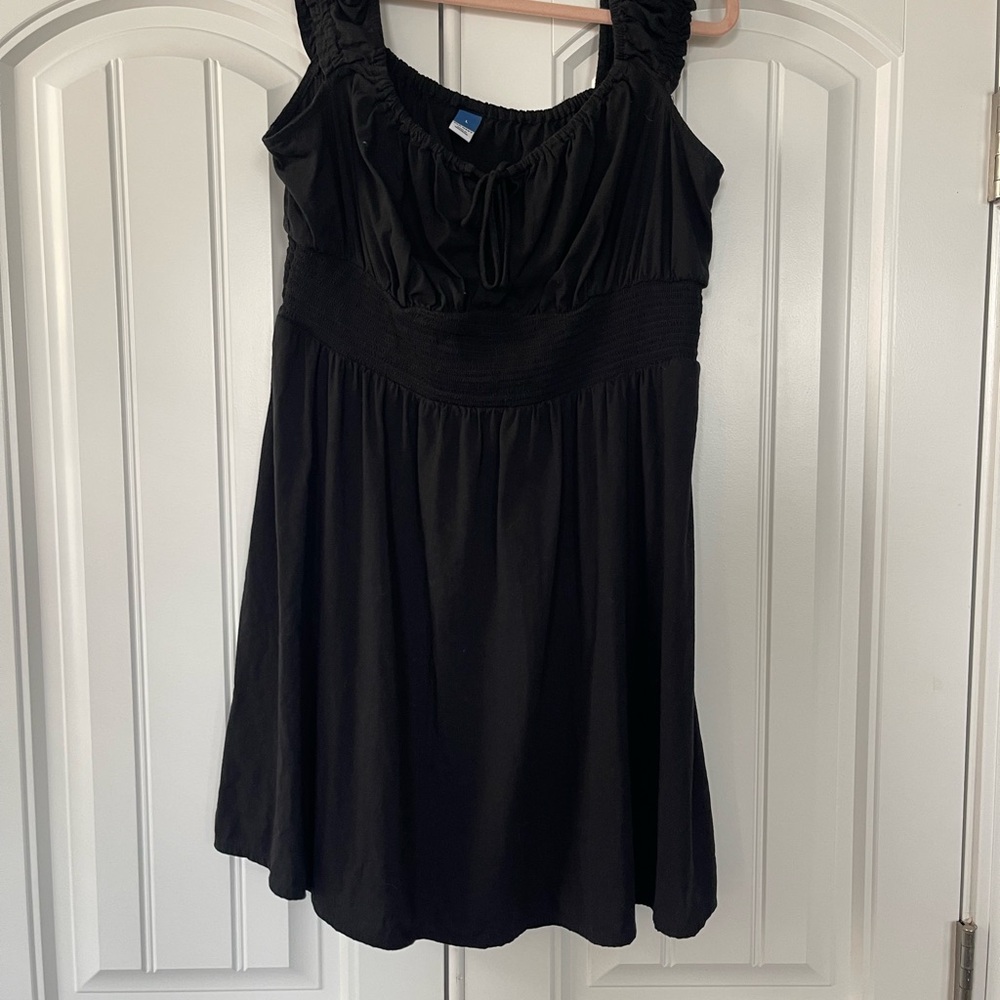 Old Navy Black Sleeveless Dress Sz: Large